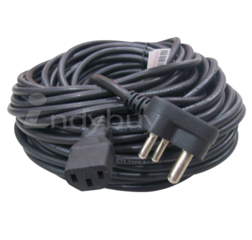 Computer Power Cable Cord 3 Pin